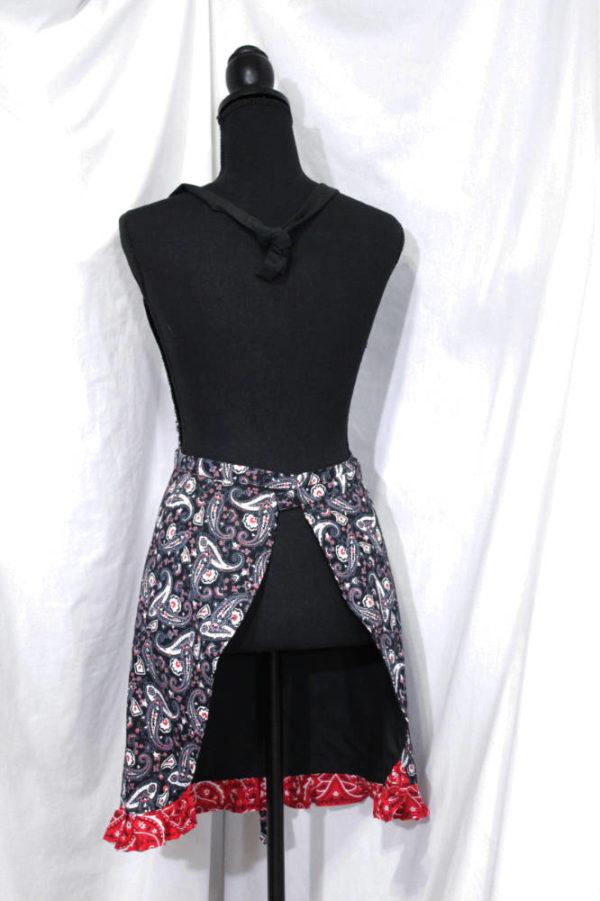 bandana bliss full length apron back