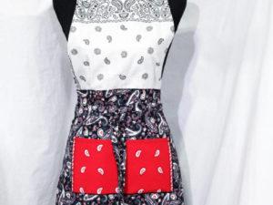 bandana bliss full length apron front 2