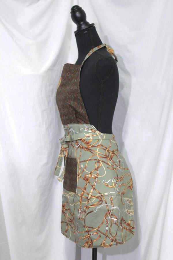 bit of fun full length apron side view