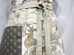 mae west full length apron skirt detail