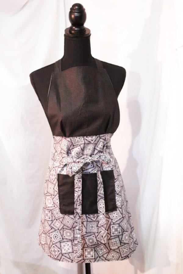 western glam full length apron